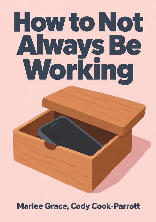 Book cover of How to Not Always Be Working by Cody Cook-Parrott & Marlee Grace — critical summary review on 12min