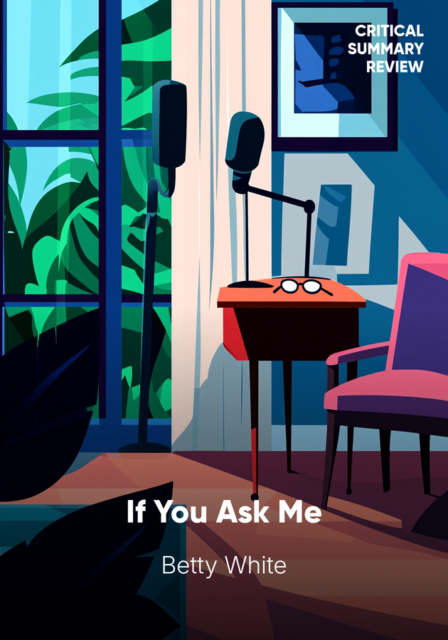 Book cover of If You Ask Me by Betty White — critical summary review on 12min
