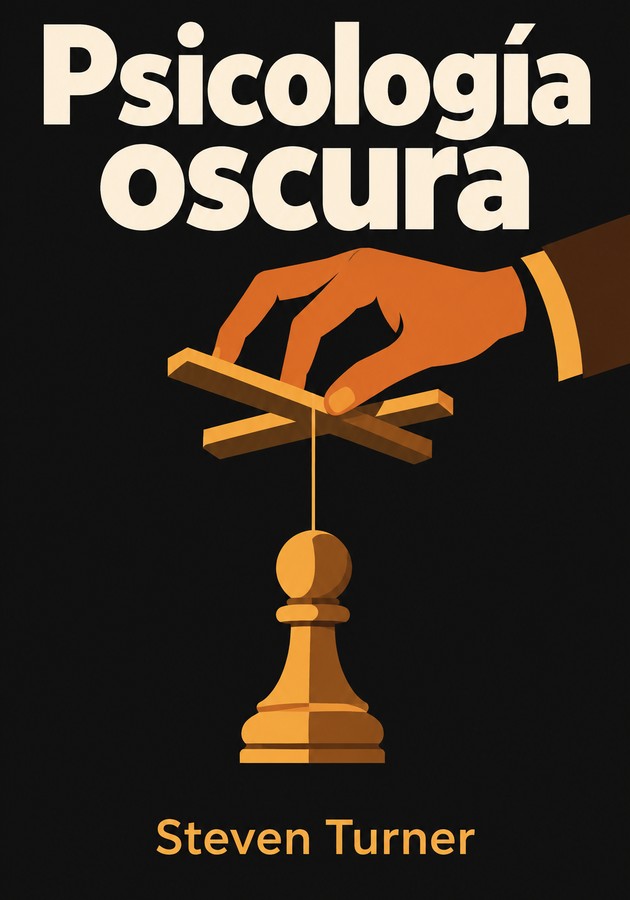 Portada del libro Psicología oscura, de Steven Turner — resumen crítico y reseña en 12min