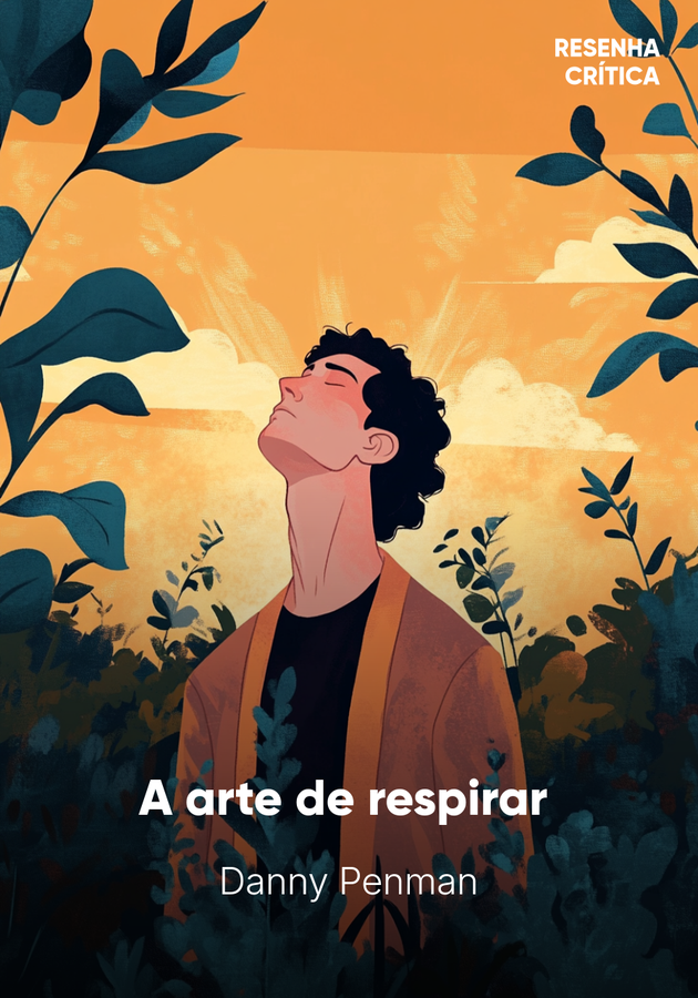 Capa do livro A arte de respirar , de Danny Penman — resumo e resenha crítica no 12min