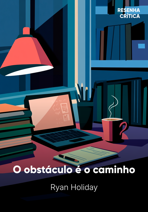 Capa do livro O obstáculo é o caminho, de Ryan Holiday — resumo e resenha crítica no 12min