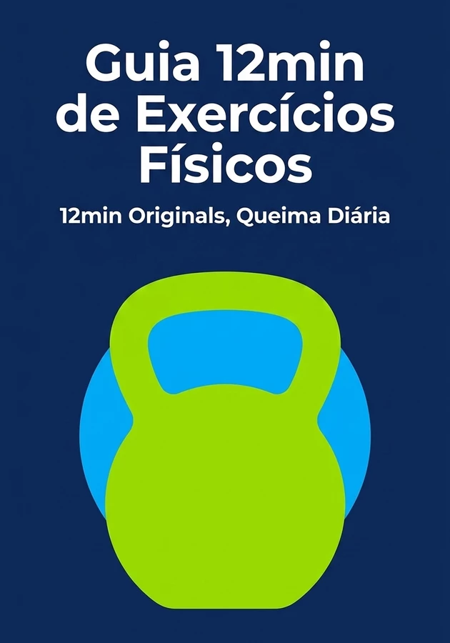 Capa do livro Guia 12min de Exercícios Físicos, de Queima Diária — resumo e resenha crítica no 12min