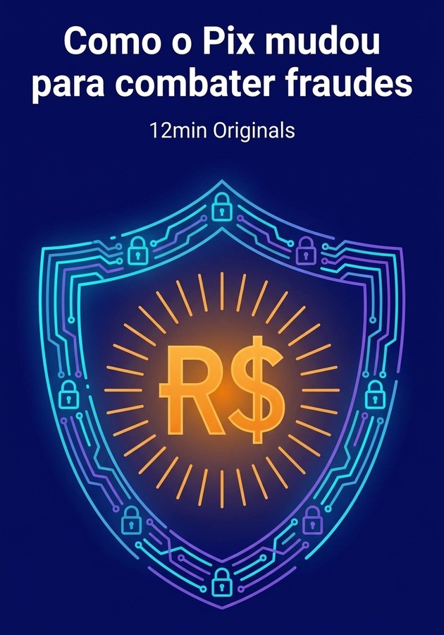 Capa do livro Como o Pix mudou para combater fraudes, de 12min Originals — resumo e resenha crítica no 12min