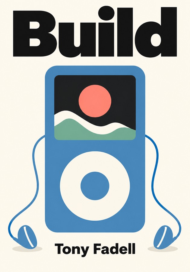 Book cover of Build by Tony Fadell — critical summary review on 12min