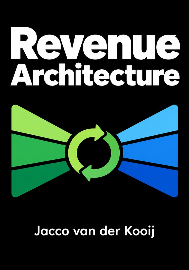 Book cover of Revenue Architecture by Jacco van der Kooij  — critical summary review on 12min