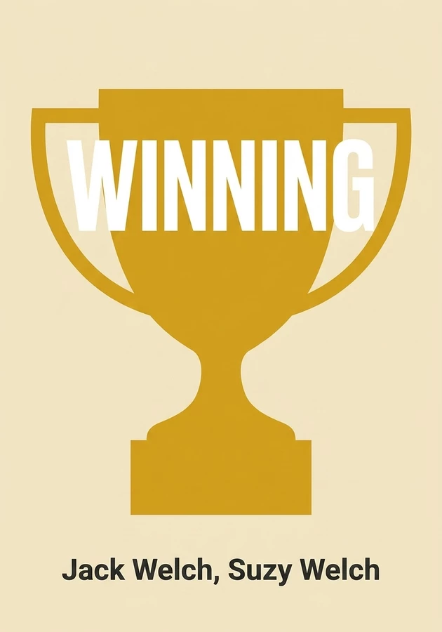 Book cover of Winning by Jack Welch — critical summary review on 12min
