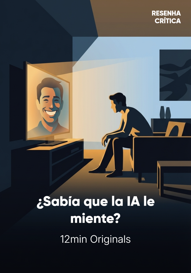 Portada del libro ¿Sabía que la IA le miente?, de 12min Originals — resumen crítico y reseña en 12min