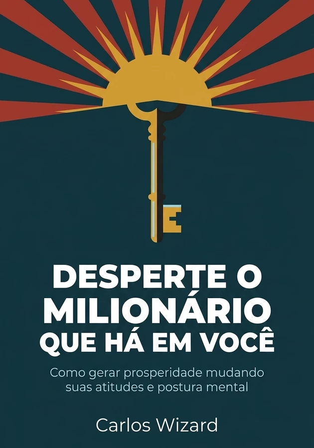 Capa do livro Desperte o Milionário que Há em Você, de Carlos Wizard — resumo e resenha crítica no 12min