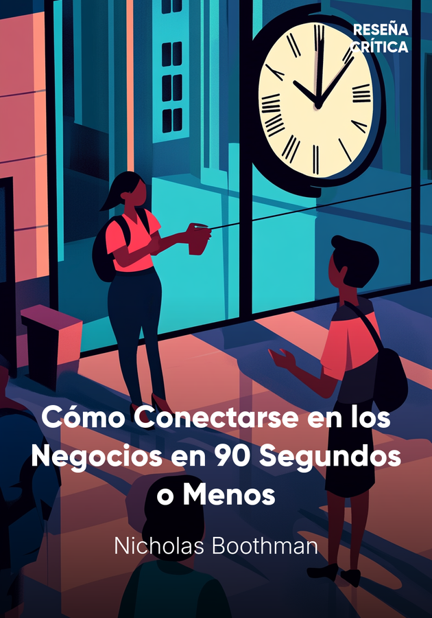 Portada del libro Cómo Conectarse en los Negocios en 90 Segundos o Menos, de Nicholas Boothman — resumen crítico y reseña en 12min