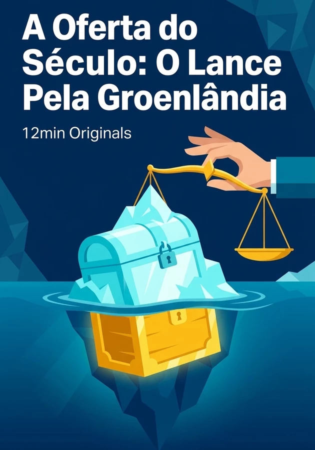 Capa do livro A Oferta do Século: O Lance Pela Groenlândia, de 12min Originals — resumo e resenha crítica no 12min