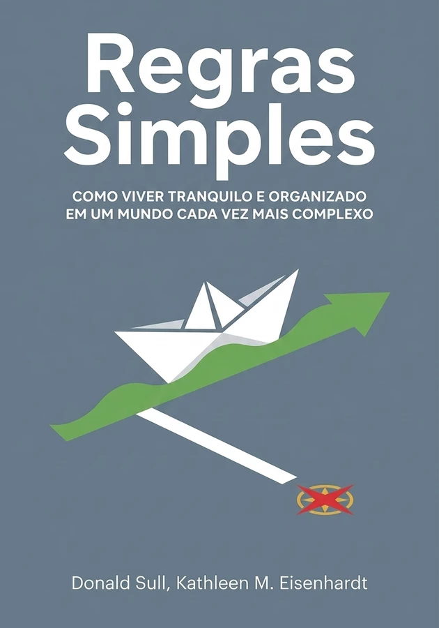 Capa do livro Regras Simples, de Kathleen M. Eisenhardt — resumo e resenha crítica no 12min