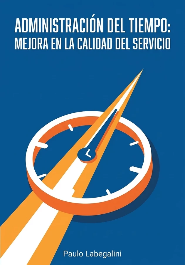 Portada del libro Administración del tiempo: Mejora en la calidad del servicio, de Paulo Labegalini — resumen crítico y reseña en 12min