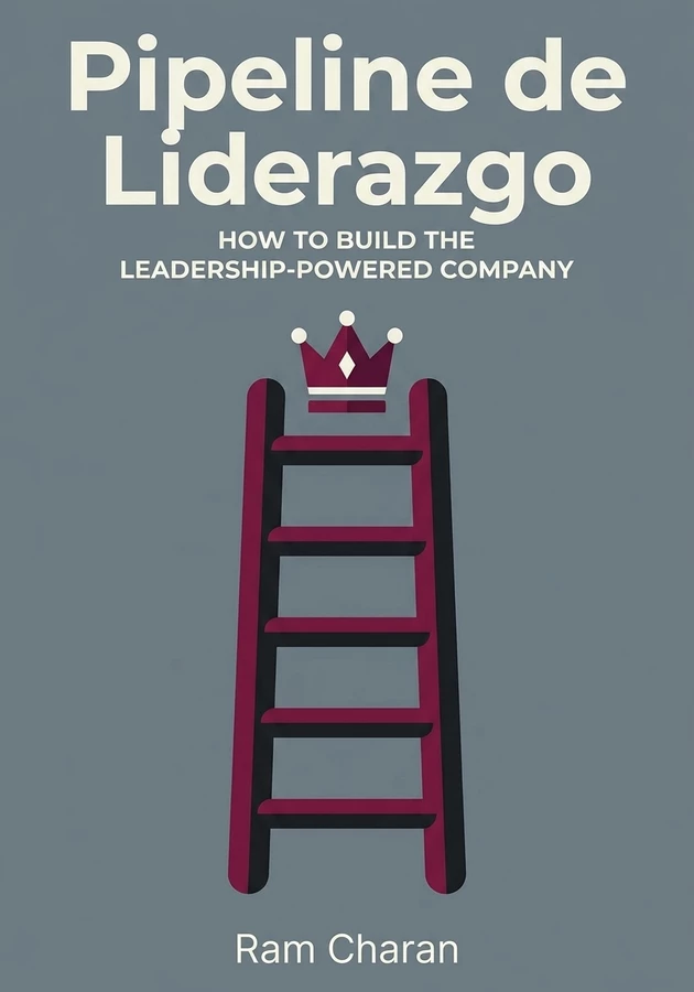 Portada del libro Pipeline de Liderazgo, de Ram Charan — resumen crítico y reseña en 12min
