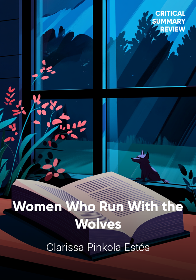 Book cover of Women Who Run With the Wolves by Clarissa Pinkola Estés — critical summary review on 12min