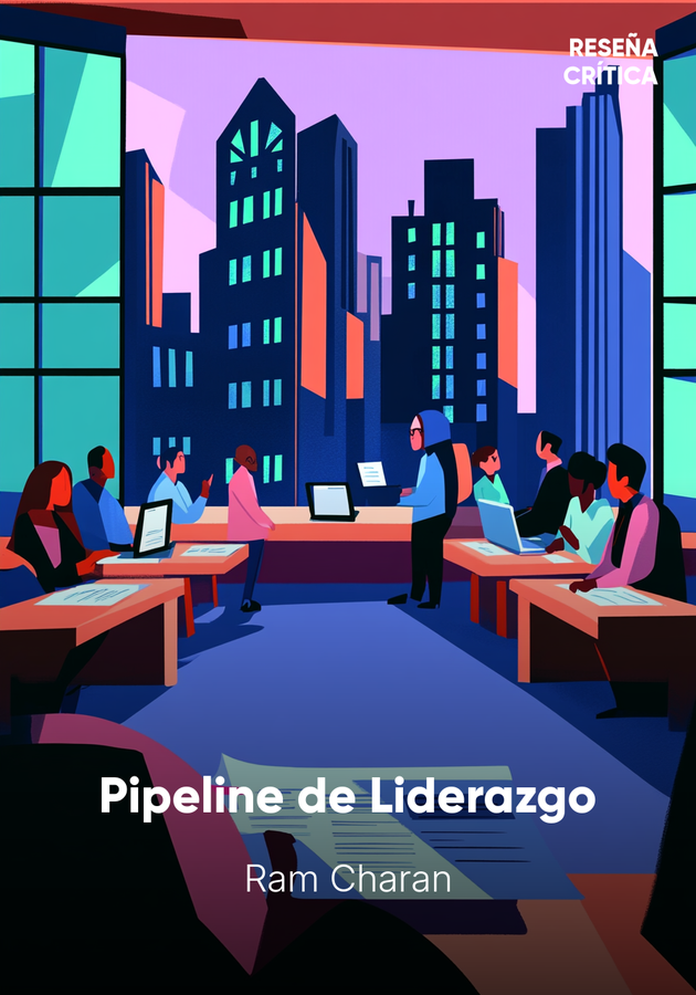 Portada del libro Pipeline de Liderazgo, de Ram Charan — resumen crítico y reseña en 12min