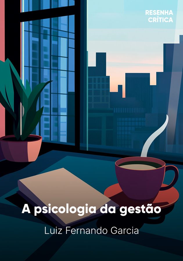 Capa do livro A psicologia da gestão, de Luiz Fernando Garcia — resumo e resenha crítica no 12min