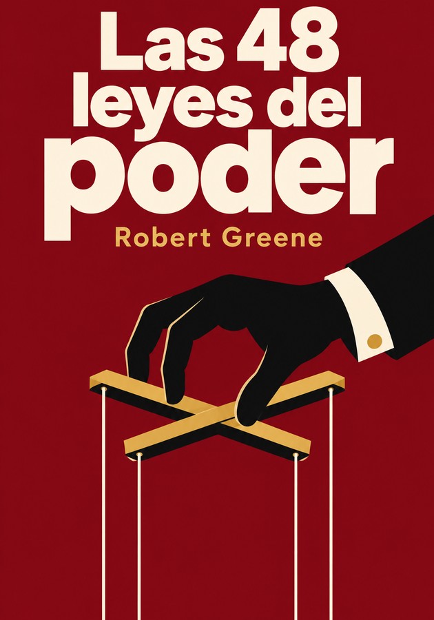 Portada del libro Las 48 leyes del poder, de Robert Greene — resumen crítico y reseña en 12min