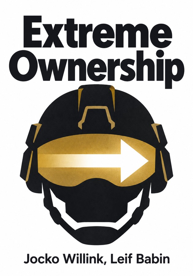 Book cover of Extreme Ownership by Jocko Willink — critical summary review on 12min