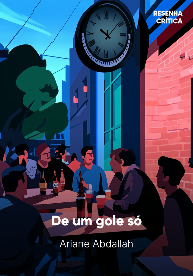 Capa do livro De um gole só, de Ariane Abdallah — resumo e resenha crítica no 12min