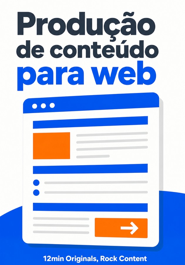 Capa do livro Produção de conteúdo para web, de  Rock Content — resumo e resenha crítica no 12min