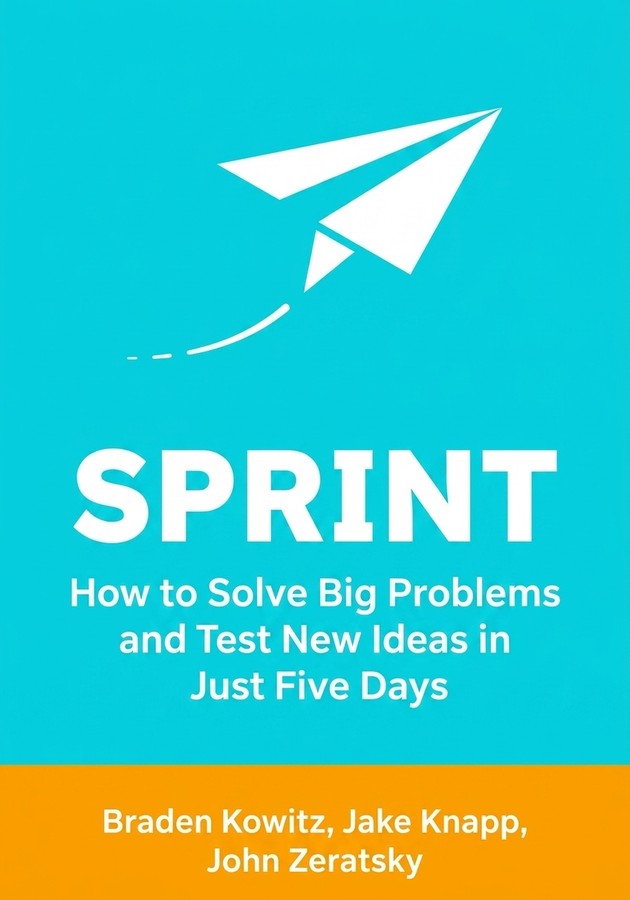 Portada del libro Sprint, de John Zeratsky — resumen crítico y reseña en 12min