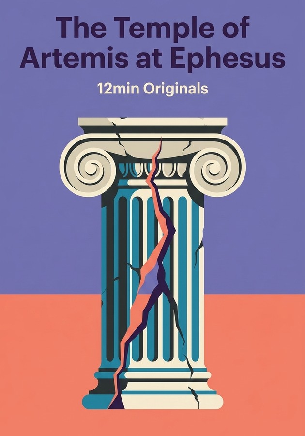 Book cover of The Temple of Artemis at Ephesus by 12min Originals — critical summary review on 12min