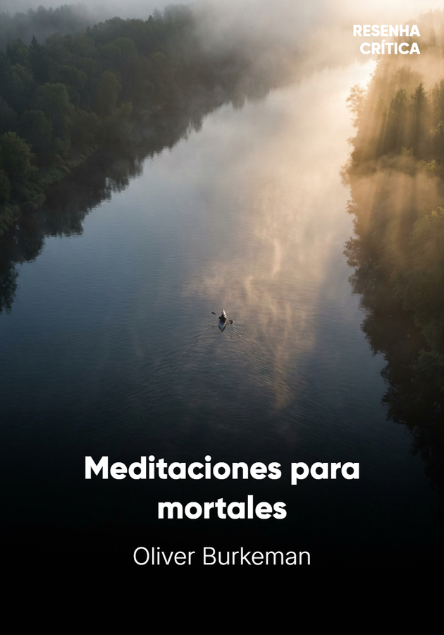 Portada del libro Meditaciones para mortales, de Oliver Burkeman  — resumen crítico y reseña en 12min