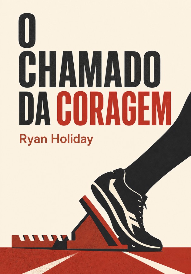 Capa do livro O chamado da coragem, de Ryan Holiday — resumo e resenha crítica no 12min