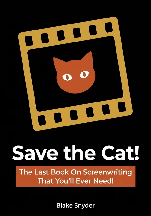Portada del libro Save the Cat!, de Blake Snyder — resumen crítico y reseña en 12min
