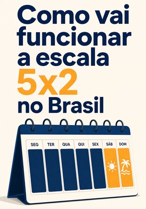Capa do livro Como vai funcionar a escala 5x2 no Brasil, de 12min Originals — resumo e resenha crítica no 12min