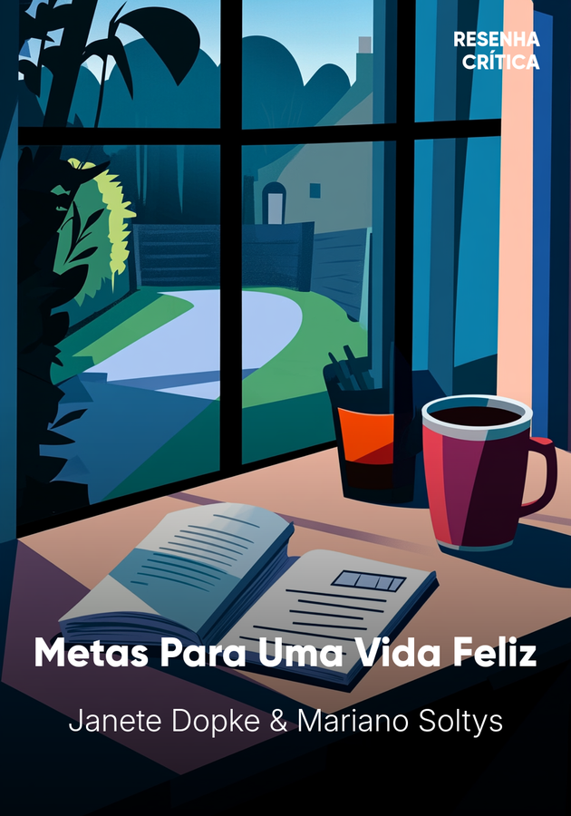 Capa do livro Metas Para Uma Vida Feliz, de Janete Dopke & Mariano Soltys — resumo e resenha crítica no 12min