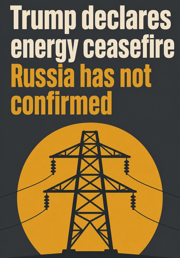 Book cover of Trump declares energy ceasefire Russia has not confirmed by 12min Originals — critical summary review on 12min