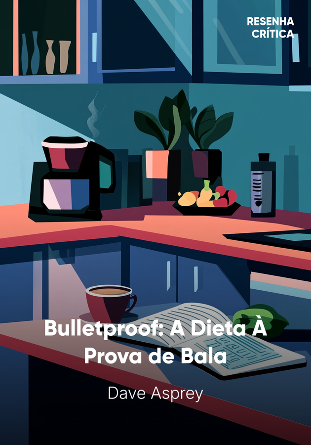 Capa do livro Bulletproof: A Dieta À Prova de Bala, de Dave Asprey — resumo e resenha crítica no 12min