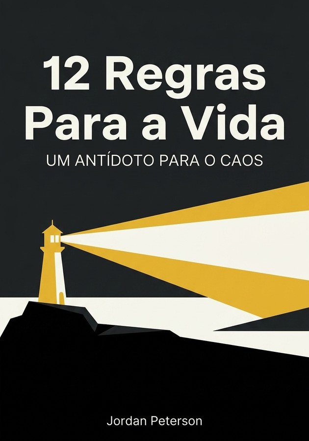 Capa do livro  12 Regras Para a Vida, de Jordan Peterson — resumo e resenha crítica no 12min