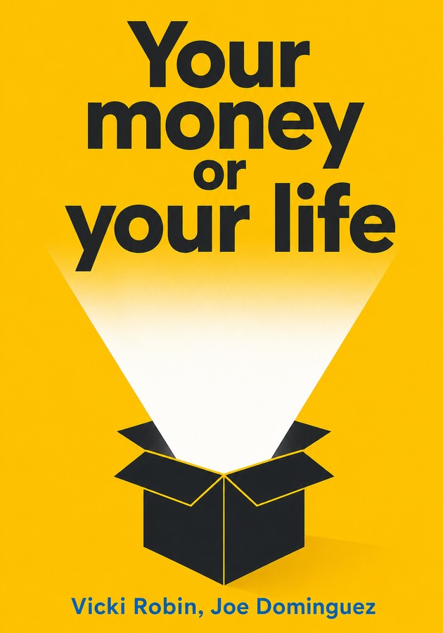 Capa do livro Your money or your life, de Joe Dominguez — resumo e resenha crítica no 12min