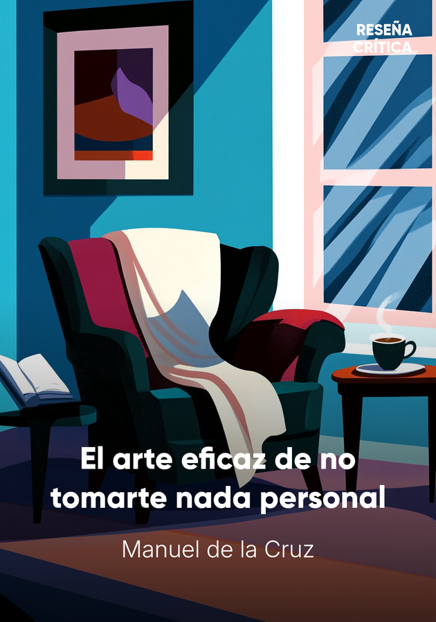 Portada del libro El arte eficaz de no tomarte nada personal, de Manuel de la Cruz — resumen crítico y reseña en 12min