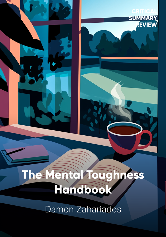 Book cover of The Mental Toughness Handbook by Damon Zahariades — critical summary review on 12min