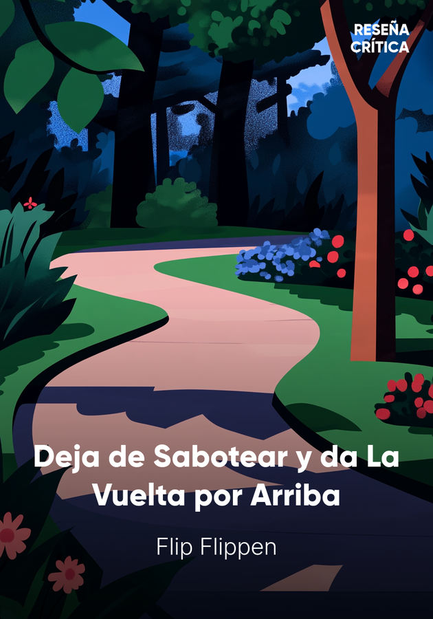 Portada del libro Deja de Sabotear y da La Vuelta por Arriba, de Flip Flippen — resumen crítico y reseña en 12min