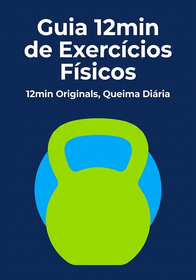 Capa do livro Guia 12min de Exercícios Físicos, de 12min Originals — resumo e resenha crítica no 12min
