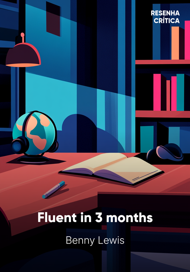 Capa do livro Fluent in 3 months, de Benny Lewis — resumo e resenha crítica no 12min