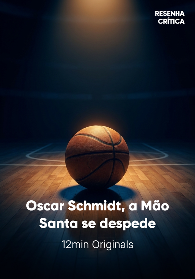 Capa do livro Oscar Schmidt, a Mão Santa se despede, de 12min Originals — resumo e resenha crítica no 12min