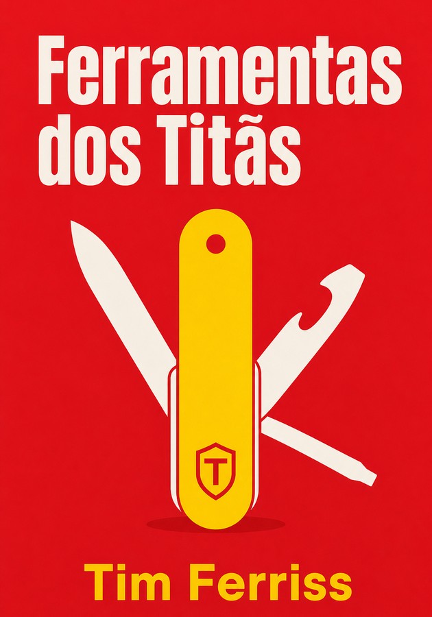 Capa do livro Ferramentas dos Titãs , de Tim Ferriss — resumo e resenha crítica no 12min