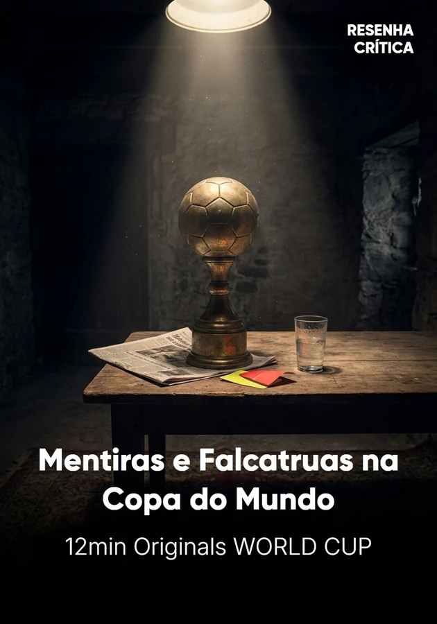Capa do livro Mentiras e Falcatruas na Copa do Mundo, de 12min Originals — resumo e resenha crítica no 12min