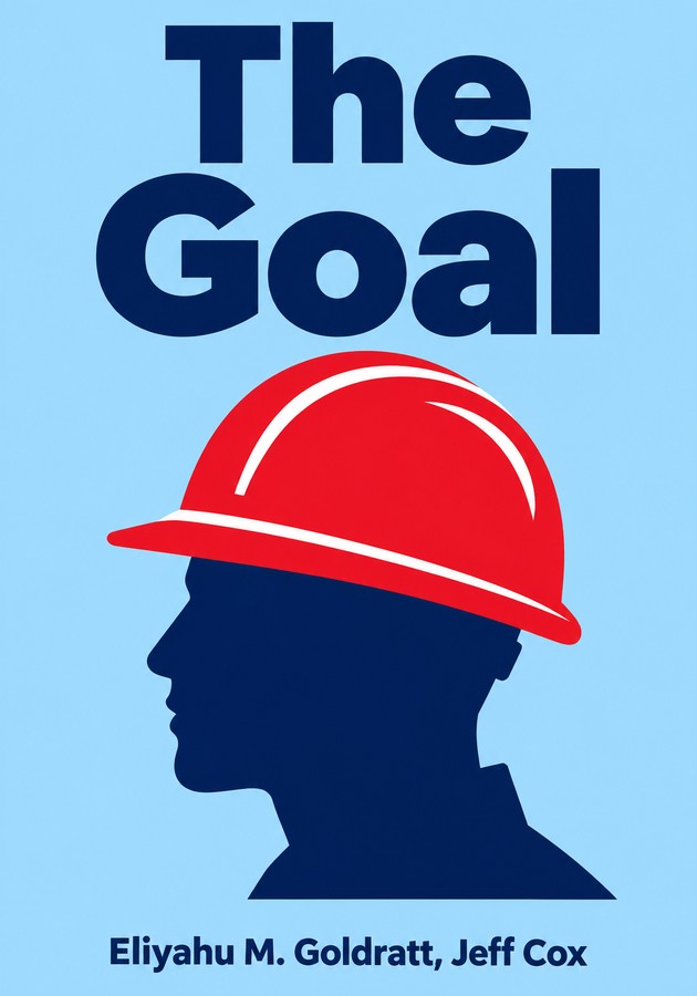 Book cover of The Goal by Eliyahu M. Goldratt — critical summary review on 12min