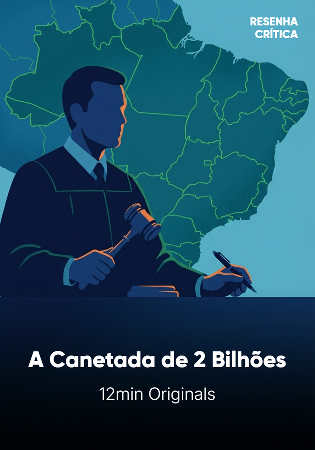 Capa do livro A Canetada de 2 Bilhões, de 12min Originals — resumo e resenha crítica no 12min