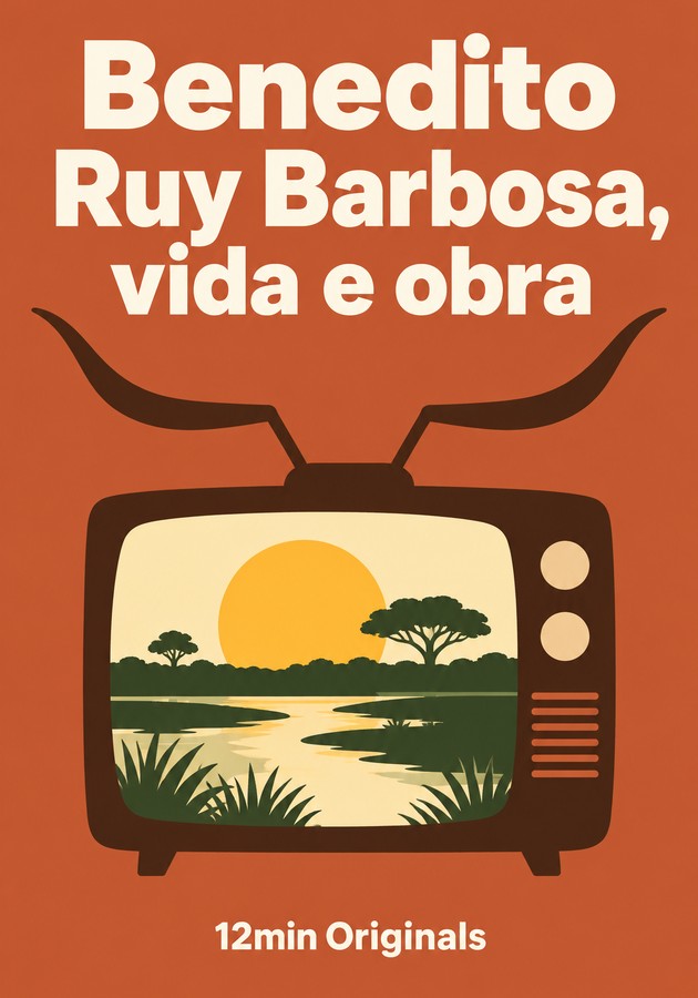 Capa do livro Benedito Ruy Barbosa, vida e obra, de 12min Originals — resumo e resenha crítica no 12min