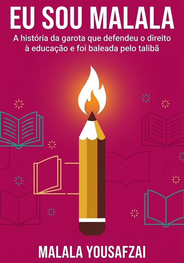 Capa do livro Eu sou Malala, de Malala Yousafzai — resumo e resenha crítica no 12min
