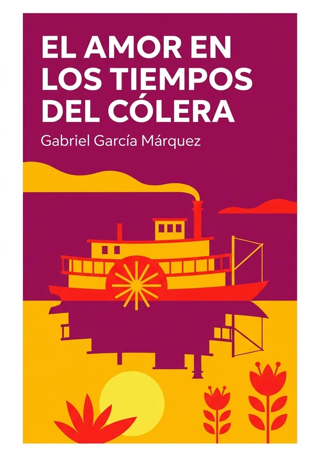 Portada del libro El amor en los tiempos del cólera, de Gabriel García Márquez — resumen crítico y reseña en 12min
