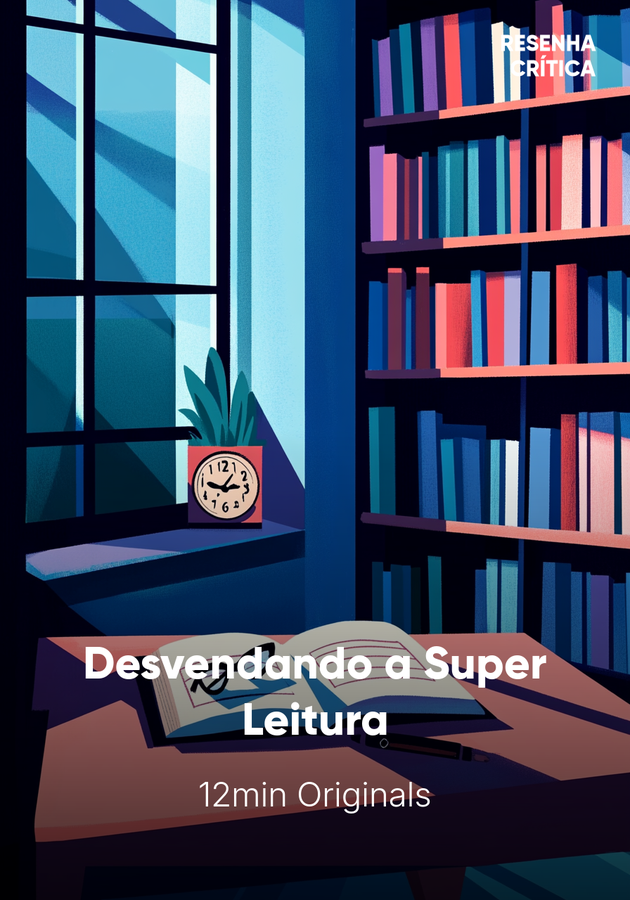 Capa do livro Desvendando a Super Leitura, de 12min Originals — resumo e resenha crítica no 12min