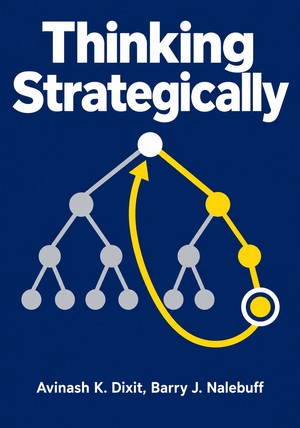 Book cover of Thinking Strategically by Avinash K. Dixit & Barry J. Nalebuff — critical summary review on 12min